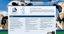 Desktop Screenshot of dairybusinessconsulting.com